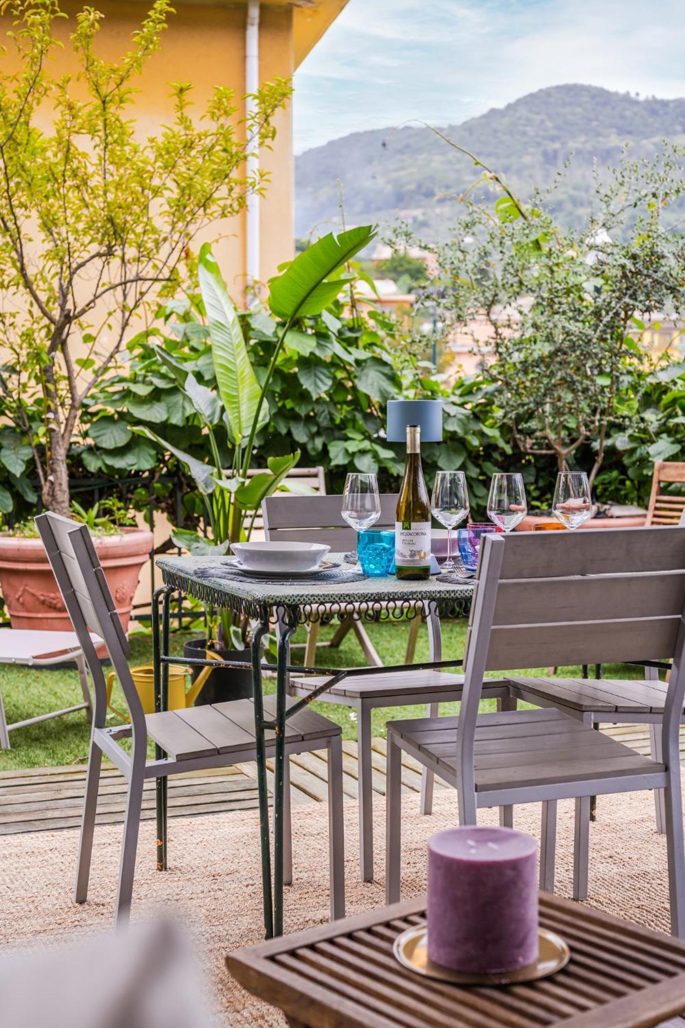 Terrazza Portofino Splendido Appartamento Con Piscina Idromassaggio - Parcheggio Gratis Santa Margherita Ligure Exterior foto